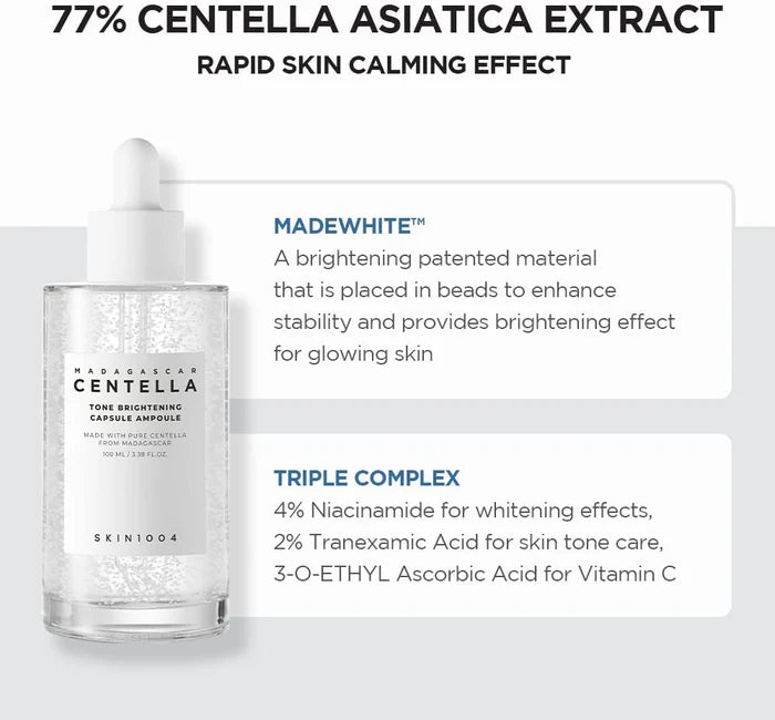 SKIN1004 Madagascar Centella Tone Brightening Capsule Ampoule 100 ML