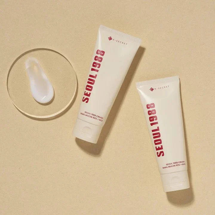 KSECRET - SEOUL 1988 Cream : Snail Mucin 93% + Rice 100ml