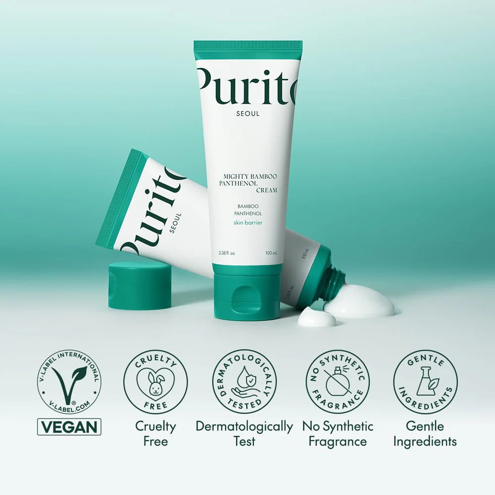 PURITO Mighty Bamboo Panthenol Cream (100ml)