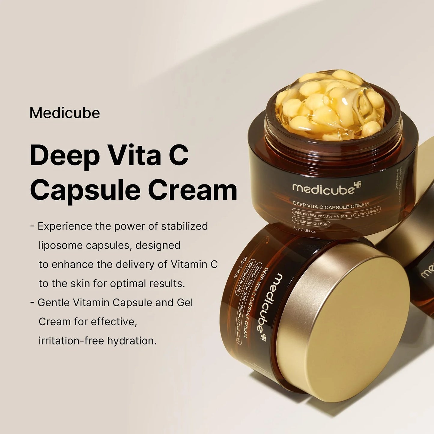 medicube - Deep Vita C Capsule Cream 55g