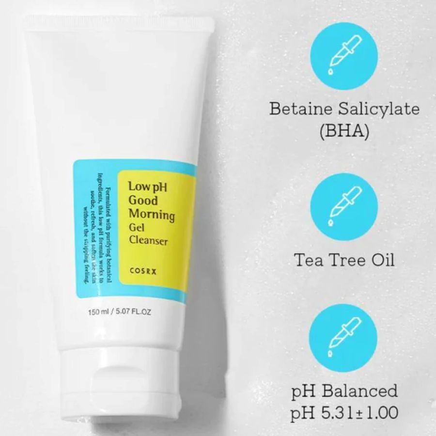 COSRX LOW PH GOOD MORNING GEL CLEANSER 150ML