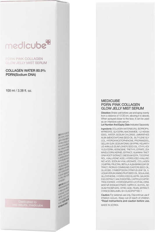 Medicube - PDRN Pink Collagen Glow Jelly Mist Serum 100ml