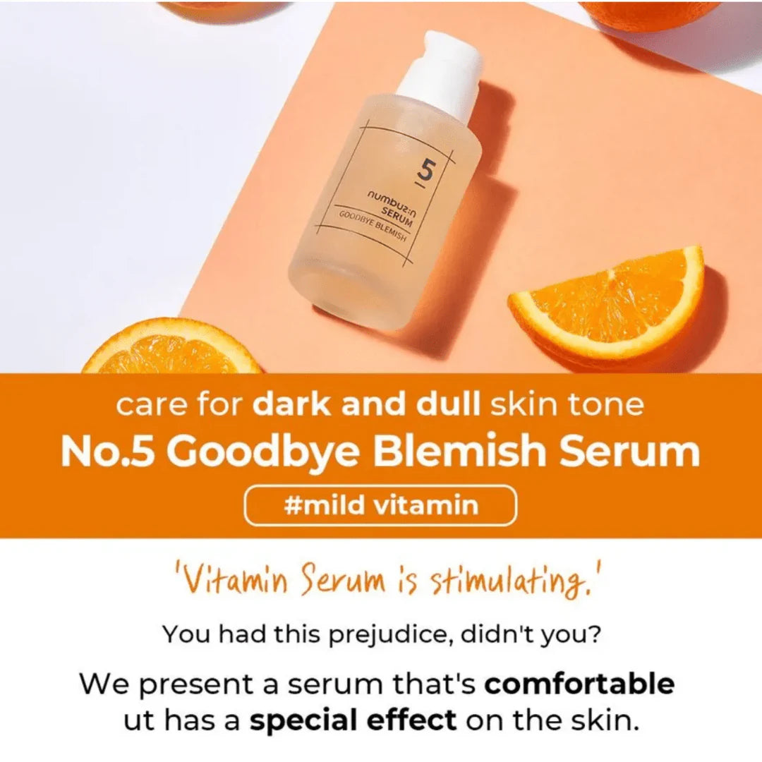NUMBUZIN NO.5 GOODBYE BLEMISH SERUM 50ML