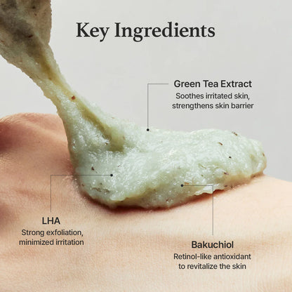 ARENCIA GREEN TEA + LHA DEEP PORE RICE CAKE CLEANSER 150ML