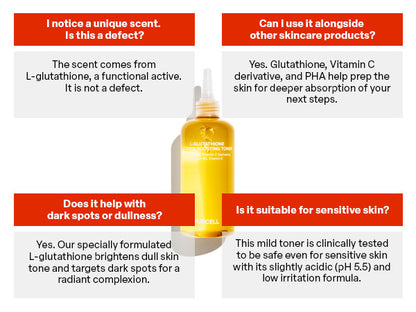PURCELL - L-Glutathione Vitamin Boosting Toner