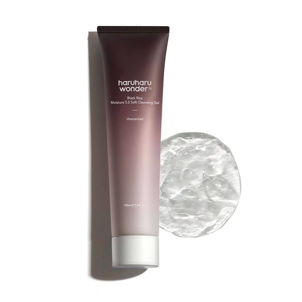 HARUHARU BLACK RICE MOISTURE 5.5 SOFT CLEANSING GEL 100ML