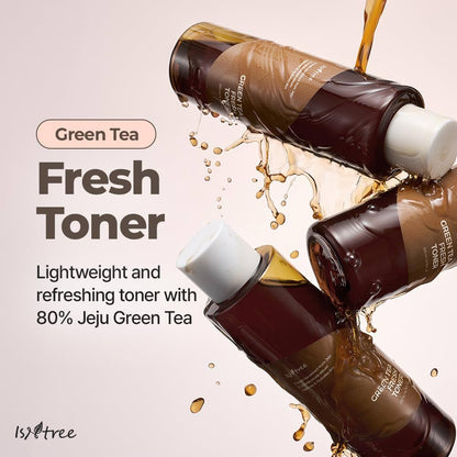 Lotion tonique fraîche au thé vert Isntree