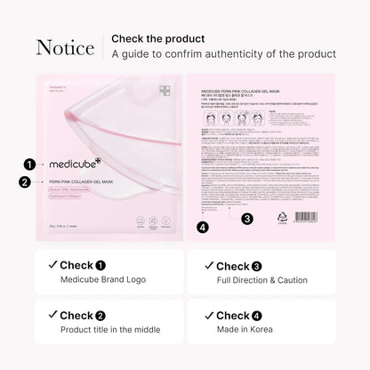 Medicube PDRN Pink Collagen Gel Mask (1PC)