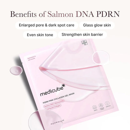 Medicube PDRN Pink Collagen Gel Mask (1PC)