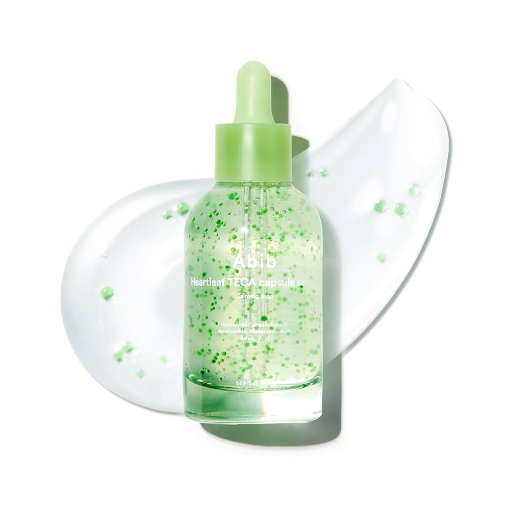 Sérum apaisant en capsules de feuille de cœur Abib, 50 ml
