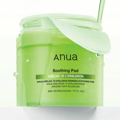 Anua  Azelaic 10 Hyaluron Redness Soothing Pad - 90pads