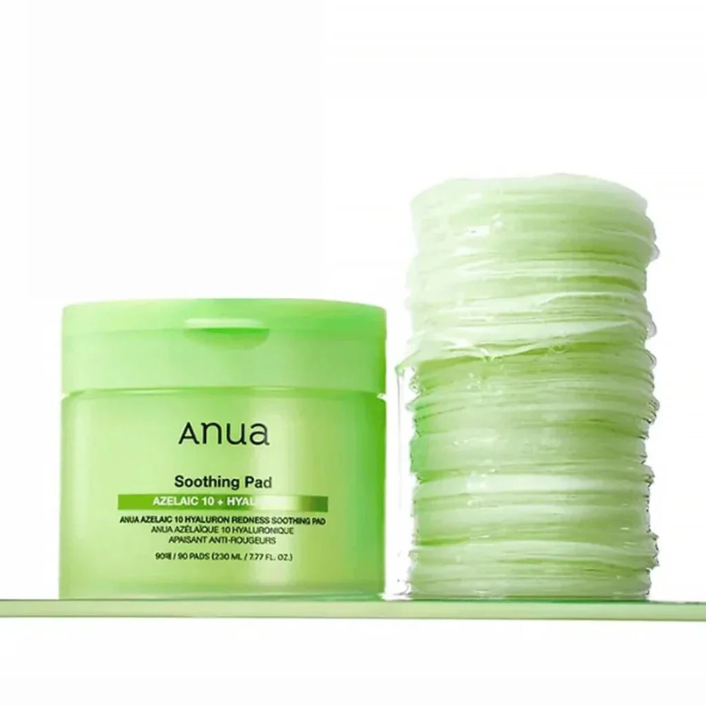 Anua  Azelaic 10 Hyaluron Redness Soothing Pad - 90pads