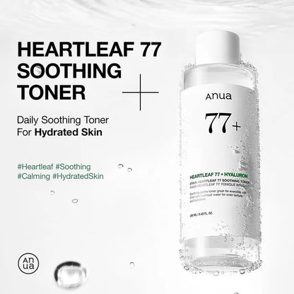 ANUA HEARTLEAF 77% SOOTHING TONER 250ML