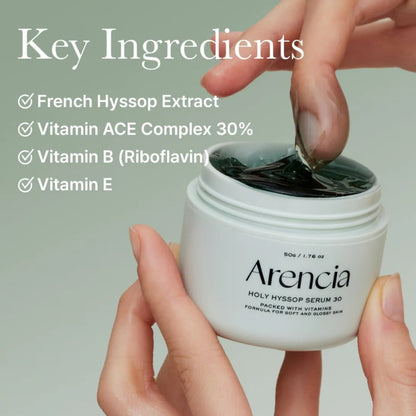 Arencia - Holy Hyssop Serum 30 50g