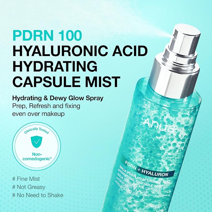 Anua - PDRN Hyaluronic Acid Hydrating Capsule Mist 2026 Version - 100ml