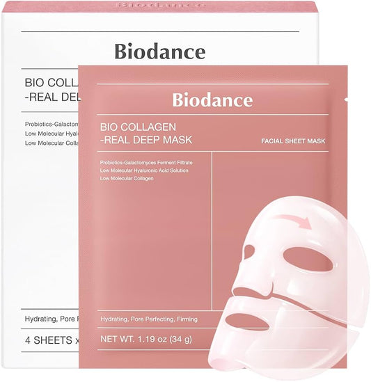 BIODANCE Bio-Collagen Real Deep Mask (Set of 4) (34g x 4ea)