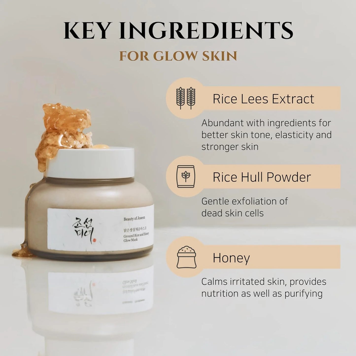 Beauty of Joseon - Ground Rice and Honey Glow Mask 150ml
