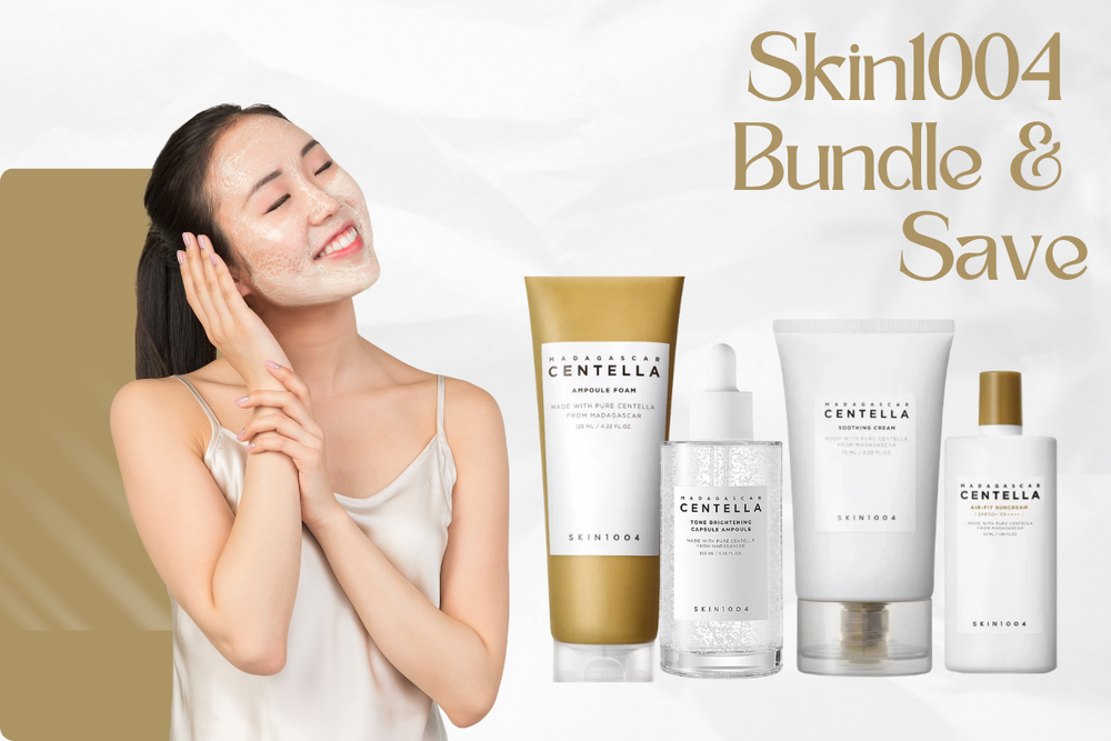 Skincare routine bundle