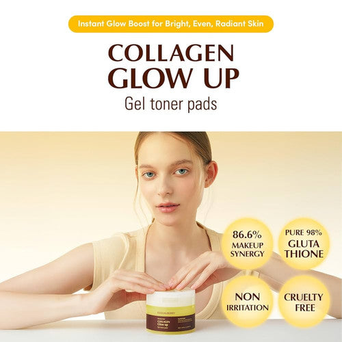 Disques toniques éclat au collagène Equallberry
