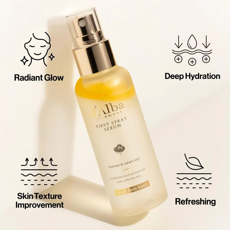 D'ALBA WHITE TRUFFLE FIRST SPRAY SERUM 100ML