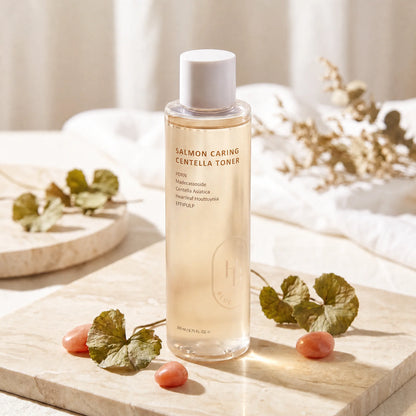 HEVEBLUE - Salmon Caring Centella Toner 2026 Version - 200ml