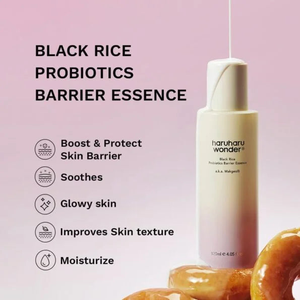 HARUHARU BLACK RICE PROBIOTICS BARRIER ESSENCE 120ML