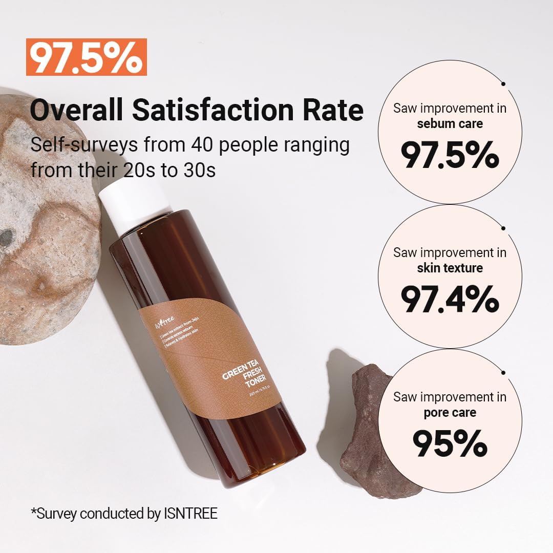 Lotion tonique fraîche au thé vert Isntree