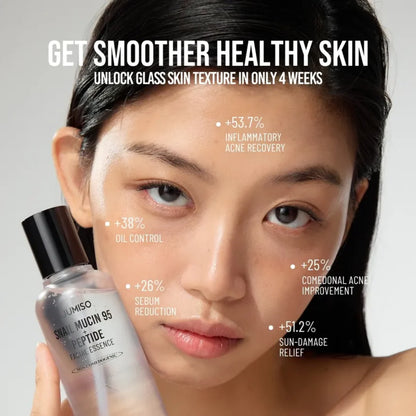 JUMISO - Snail Mucin 95 + Peptide Facial Essence [2024 Version - 140ml]