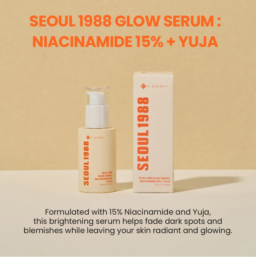 KSECRET - SEOUL 1988 Glow Serum : Niacinamide 15% + Yuja 30ml