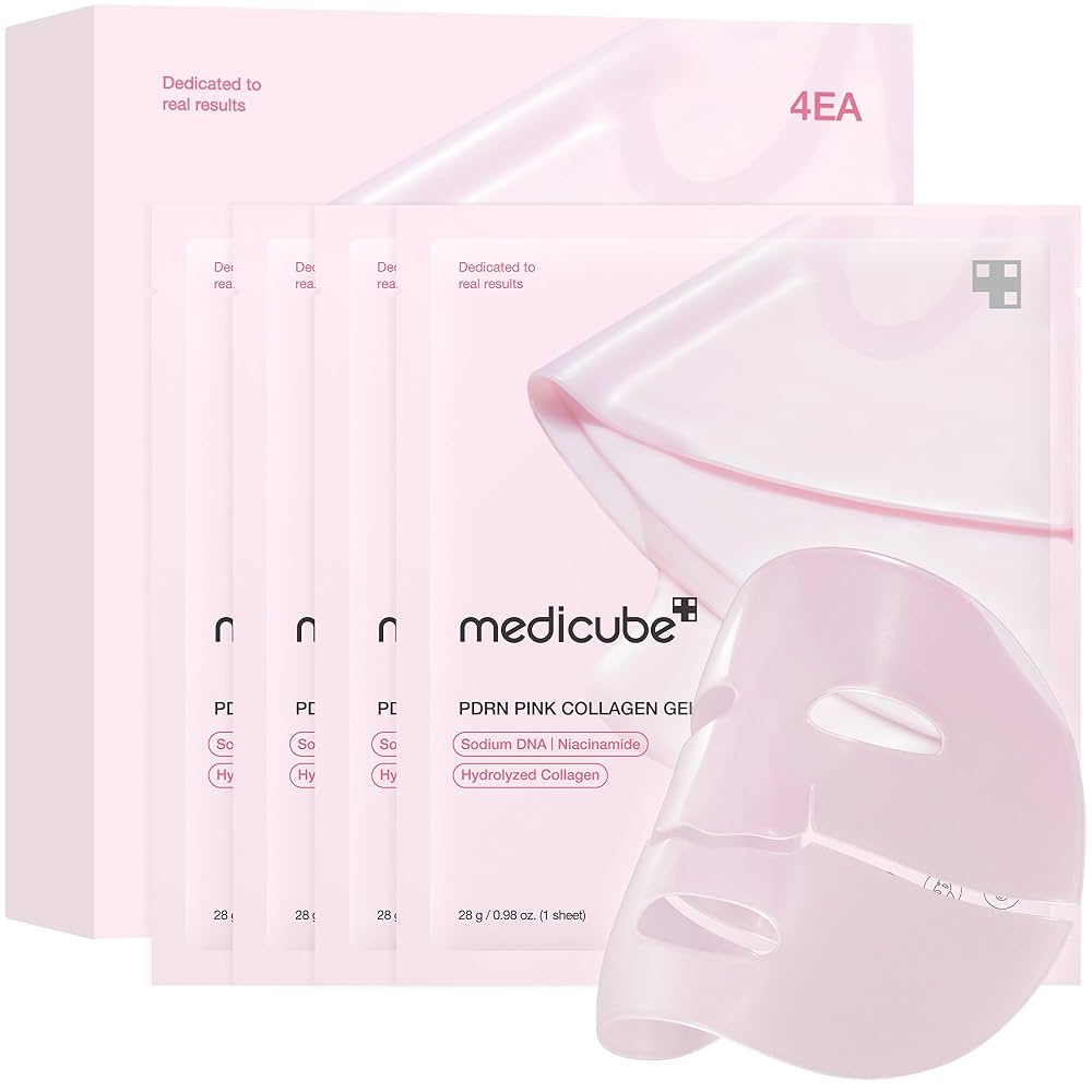 MEDICUBE PDRN PINK COLLAGEN GEL MASK (28G*4EA)