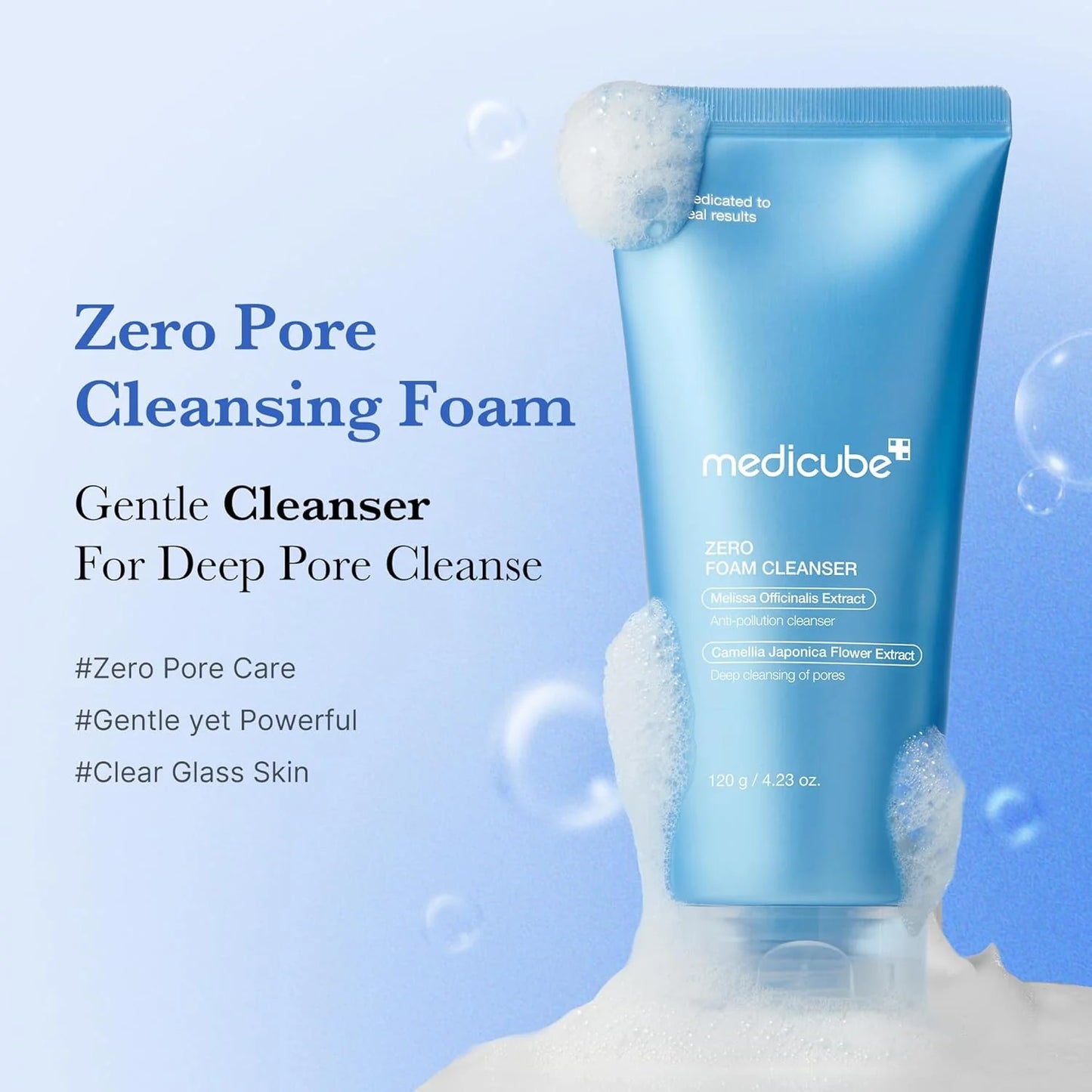 NETTOYANT MOUSSE MEDICUBE ZERO 120ML