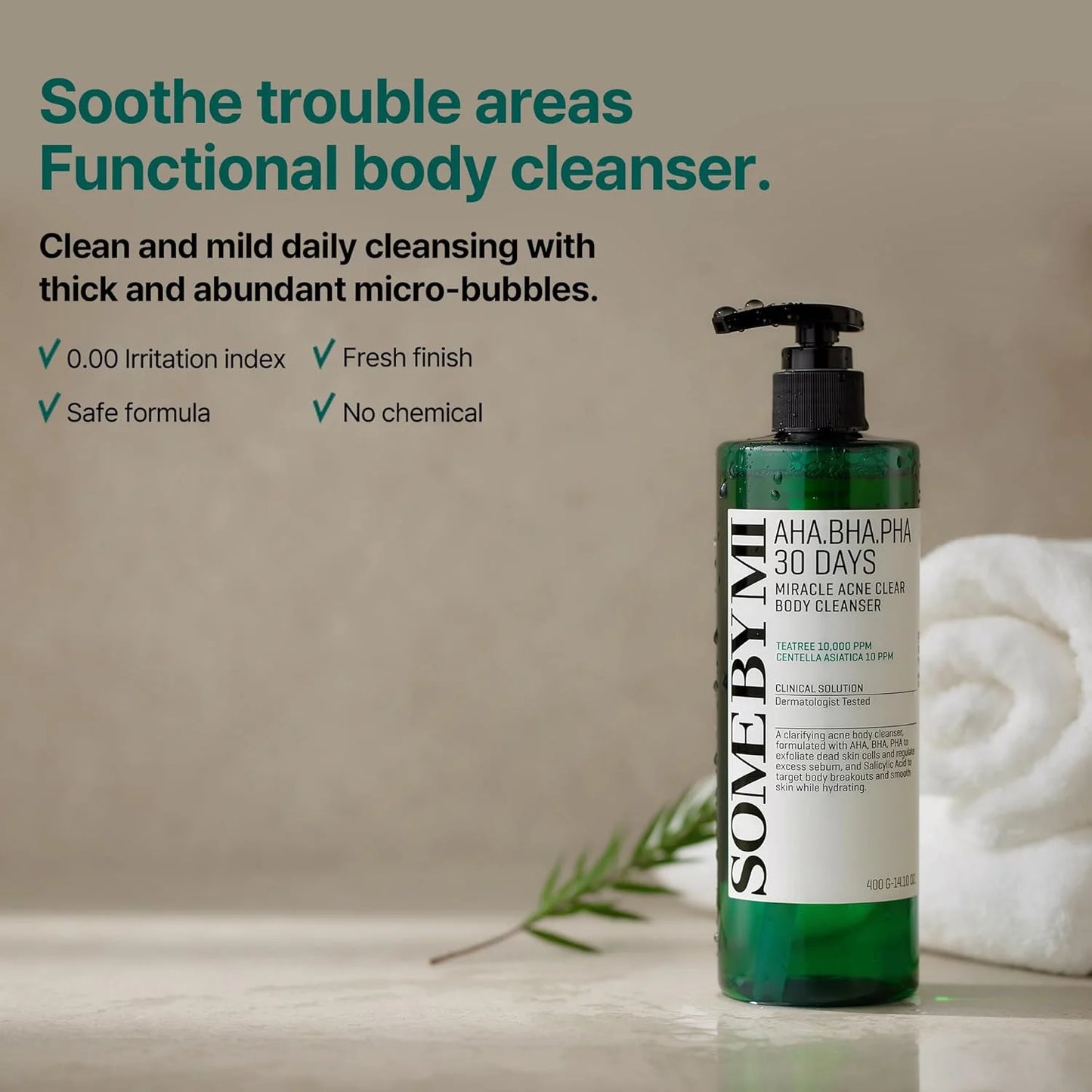 SOME BY MI - AHA, BHA, PHA 30 Days Miracle Acne Clear Body Cleanser