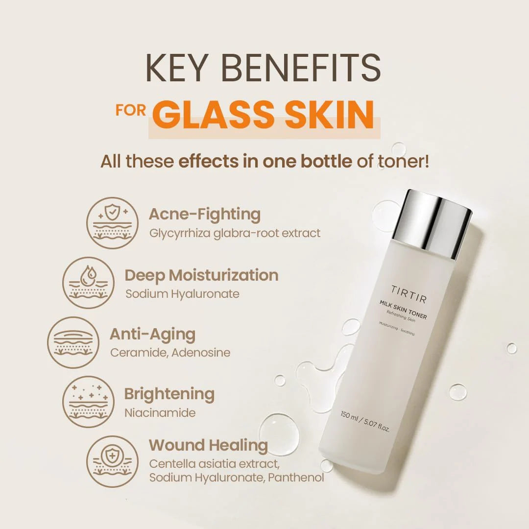 TIRTIR MILK SKIN TONER 150ML