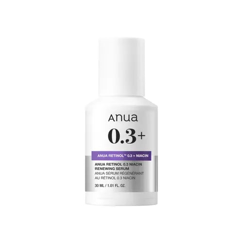 Anua - Retinol 0.3% + Niacin Renewing Serum 2025 Version - 30ml