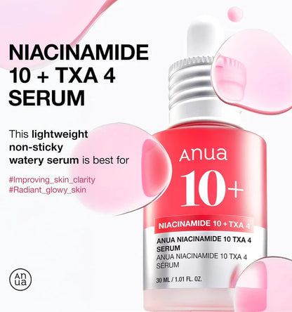 ANUA NIACINAMIDE 10%+TXA 4% SERUM 30ML