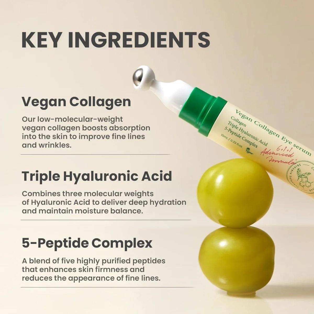 AXIS-Y VEGAN COLLAGEN EYE SERUM 10ML