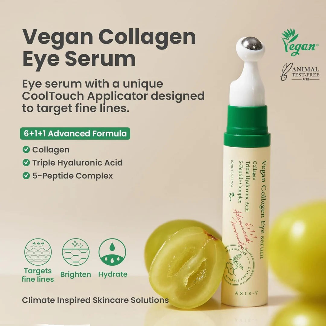 AXIS-Y VEGAN COLLAGEN EYE SERUM 10ML
