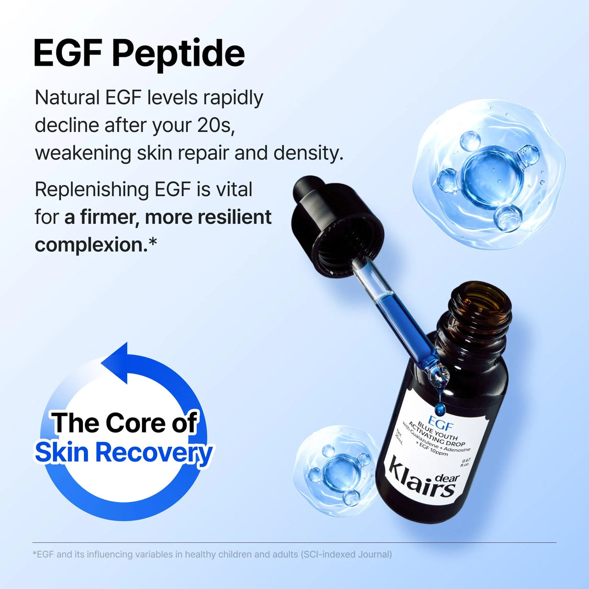 Dear, Klairs - EGF Blue Youth Activating Drop 50ml