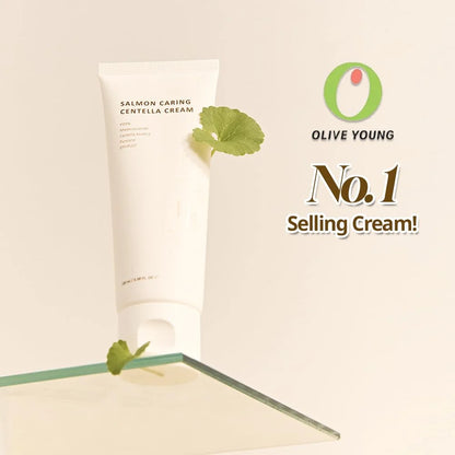 HEVEBLUE - Salmon Caring Centella Cream [100ml]