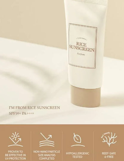 I'm from - Rice Sunscreen [50ml]
