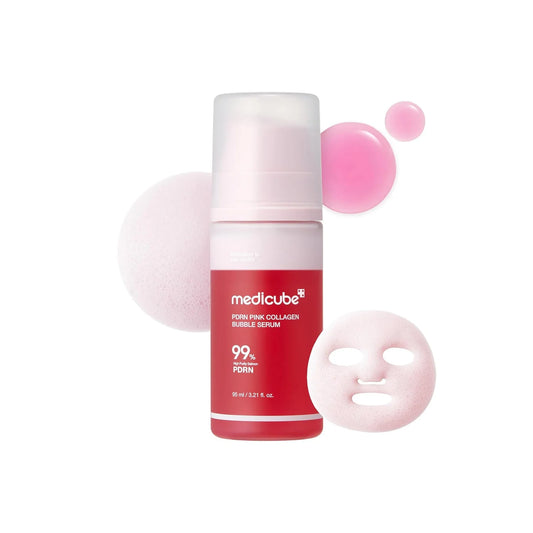 Medicube PDRN Pink Collagen Bubble Serum (95ml)