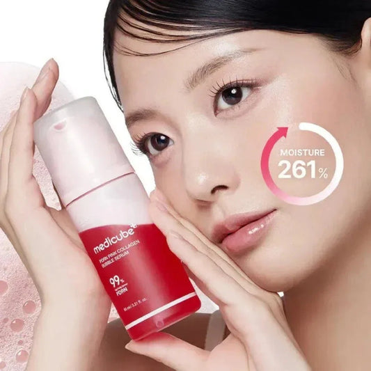 Medicube PDRN Pink Collagen Bubble Serum (95ml)
