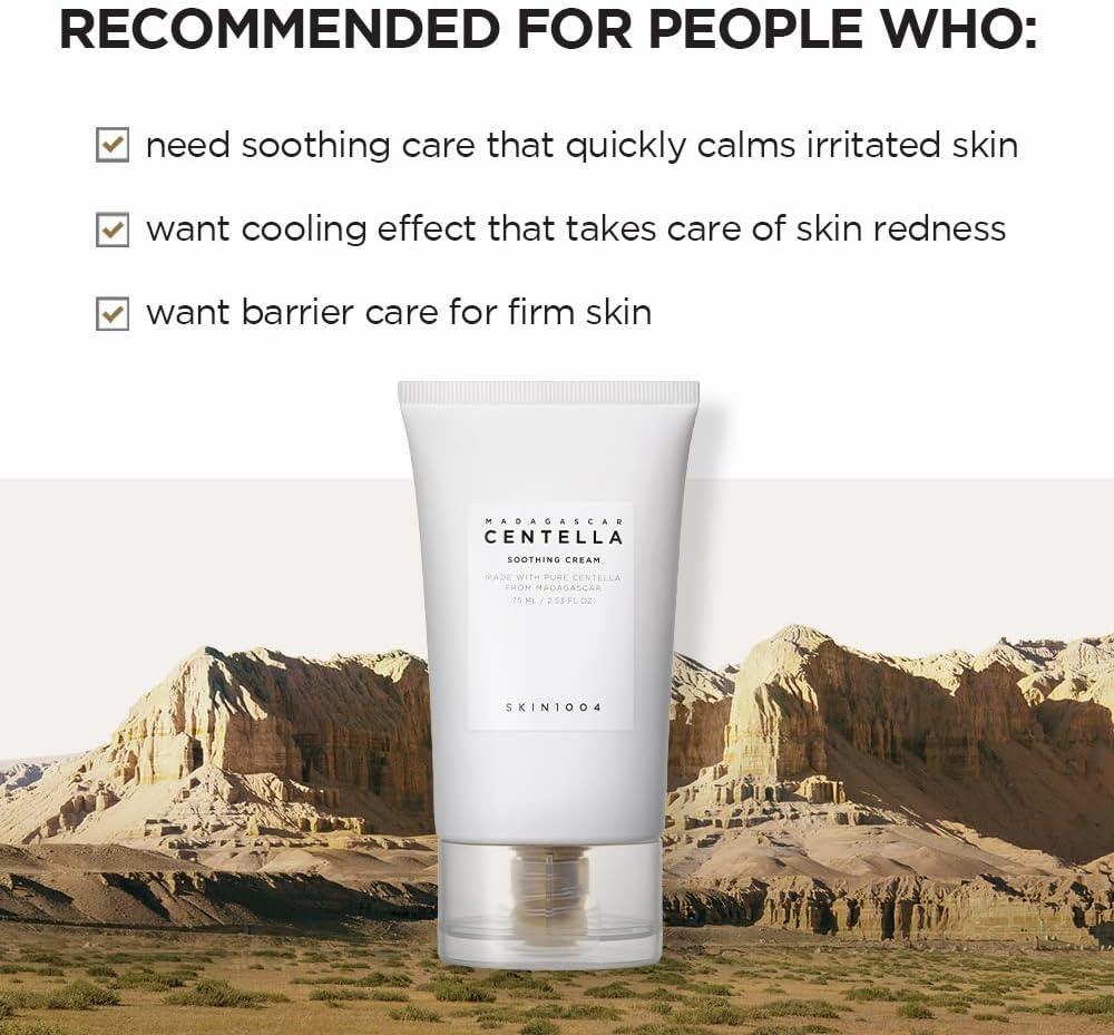 SKIN1004 Madagascar Centella Soothing Cream 75ML