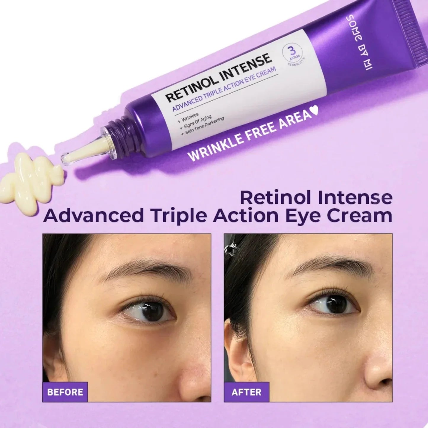 SOME BY MI - Retinol Intense Advanced Triple Action Eye Cream 30 ml